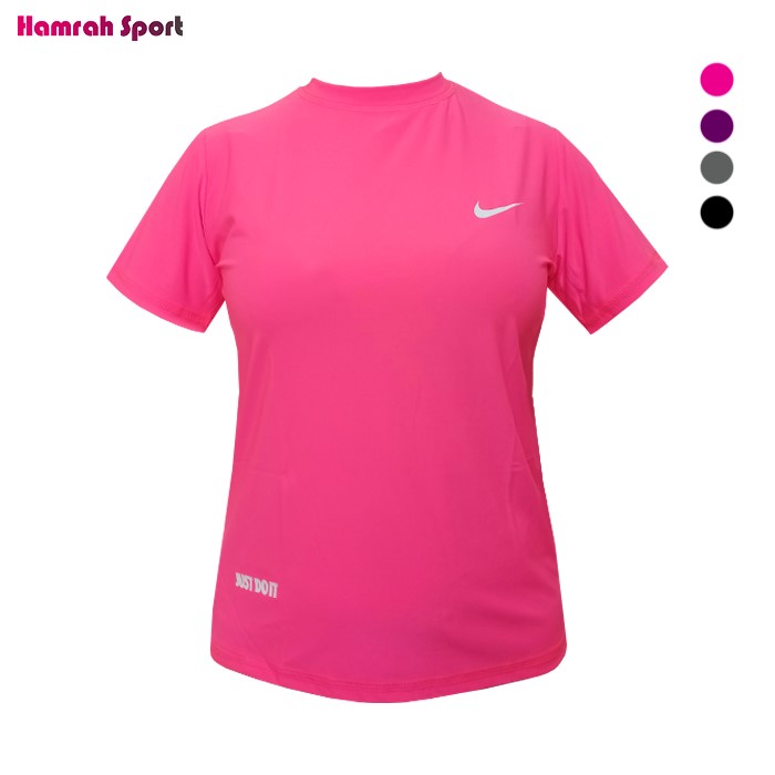 تیشرت ورزشی زنانه نایک NIKE مدل JUST DO IT استرج اعلا