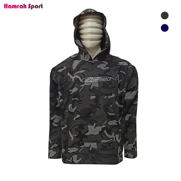 هودی مردانه ریباک Reebok مدل چریکی - دورس کتان