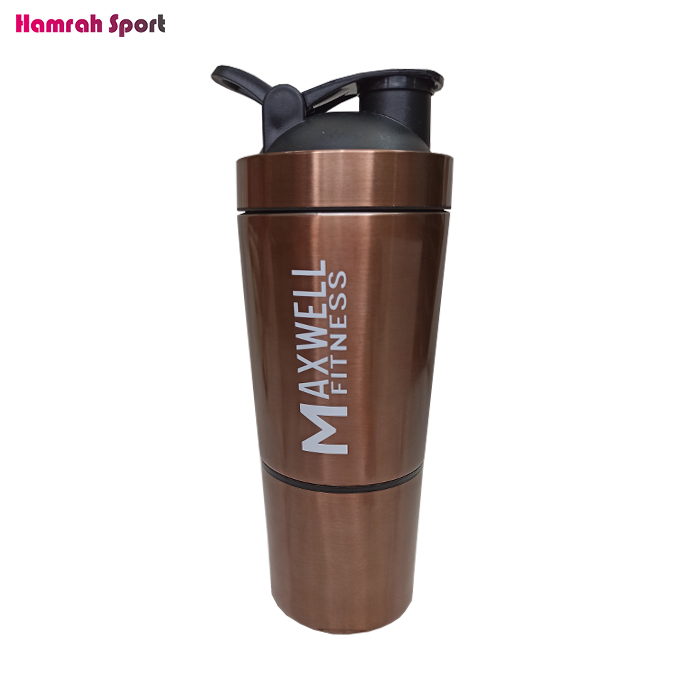 شیکر فلزی مکسول Maxwell مدل camp دو مخزنه گنجایش 0.7 لیتر - اصل