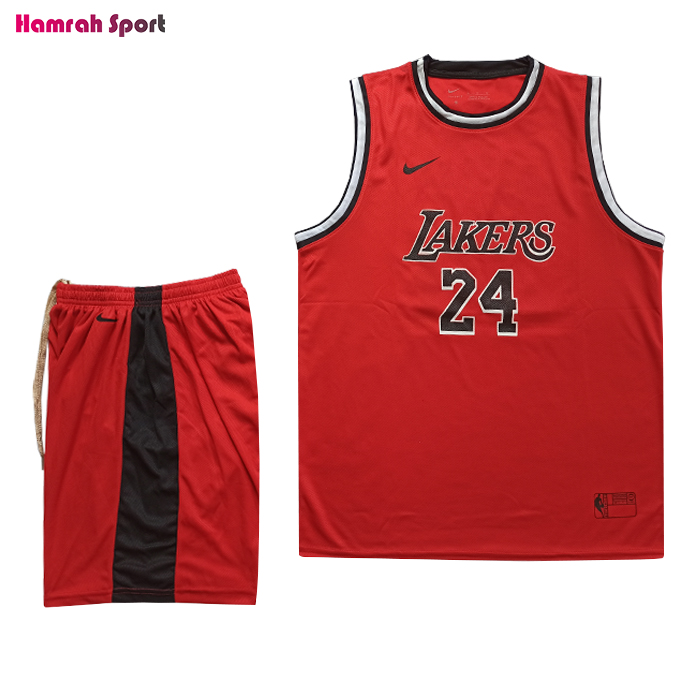 ست تاپ و شلوارک بسکتبال لیکرز LAKERZ مردانه اعلا