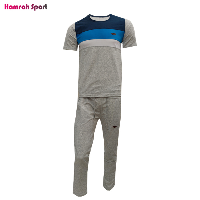 ست تیشرت و شلوار اسپرت مردانه تامی TOMMY یقه گرد