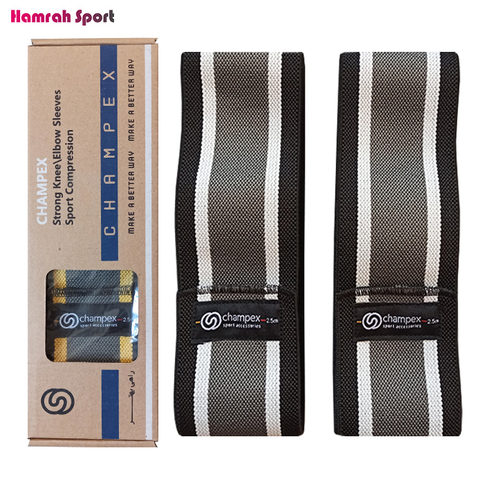 زانوبند بدنسازی چمپکس CHAMPEX طول 2/5 متر - بسته 2 عددی