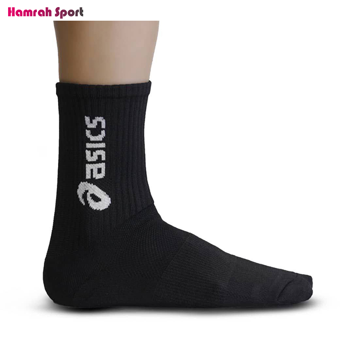 جوراب ورزشی ساق کوتاه اسیکس asics کف حوله ای اعلا