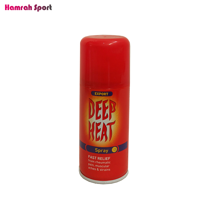 اسپری ورزشی ضد درد گرم ((DEEP HEAT ((EXPORT اورجینال