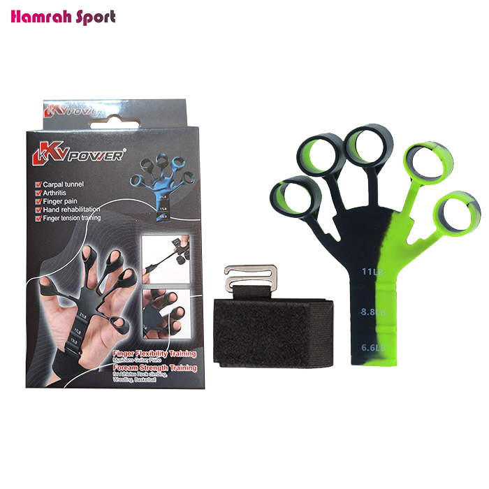 تقویت کننده مچ ، انگشتان و ساعد گریپستر قلاب فلزی TRAINER اصل