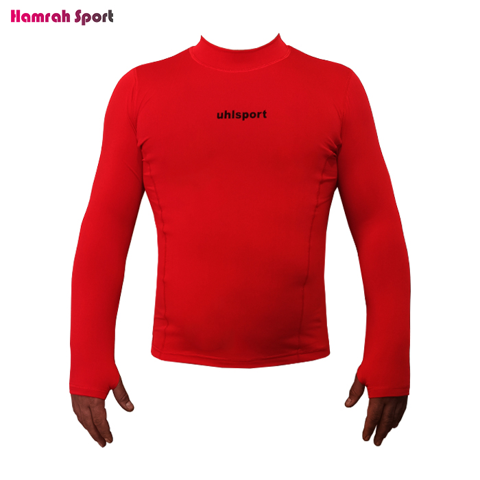 تیشرت استرج انگشتی ال اسپرت Uhlsport مدل uhl-red اعلا