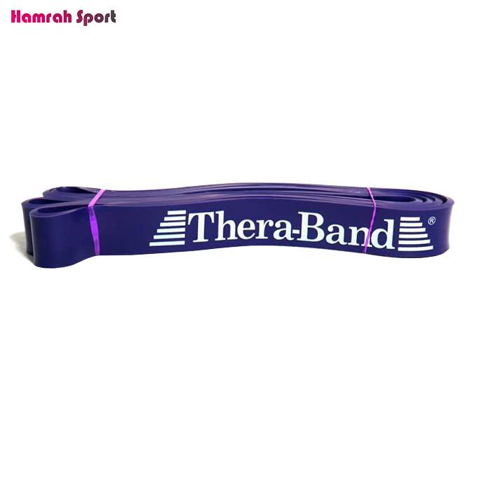 کش پاورباند تراباند Thera-Band بنفش عرض 32 میلیمتر