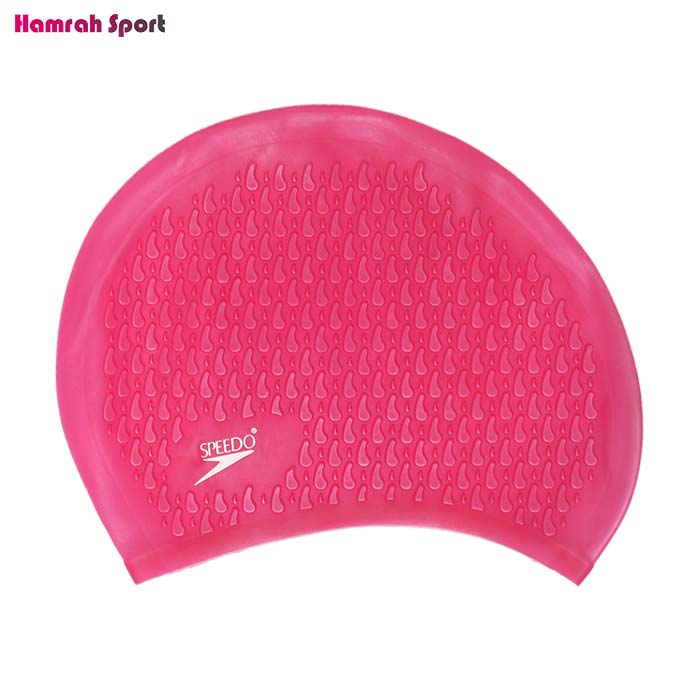 کلاه شنا اسپیدو (SPEEDO) برجسته عقب قوسدار مناسب موهای بلند