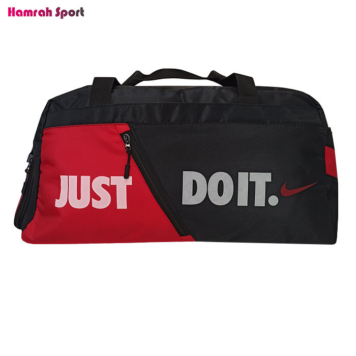 ساک ورزشی سایز بزرگ نایک مدل NIKE JUST DO IT جاکفشی دار اعلا