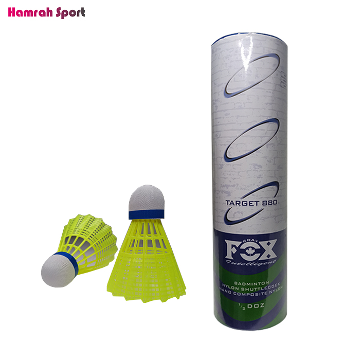 توپ بدمینتون فاکس مدل FOX Target 880 اعلا - بسته 6 عددی