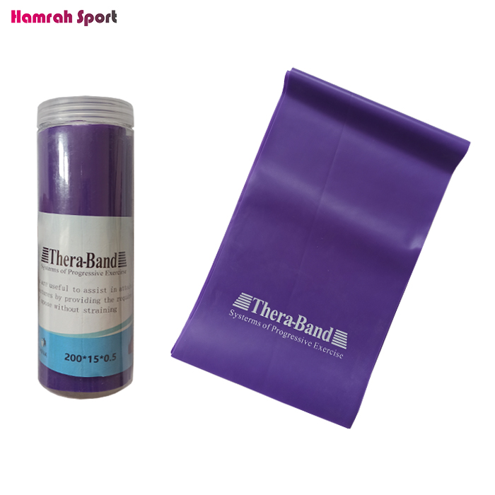 کش پیلاتس 2 متری تراباند Thera-Band ضخامت 0.5 میلیمتر اورجینال