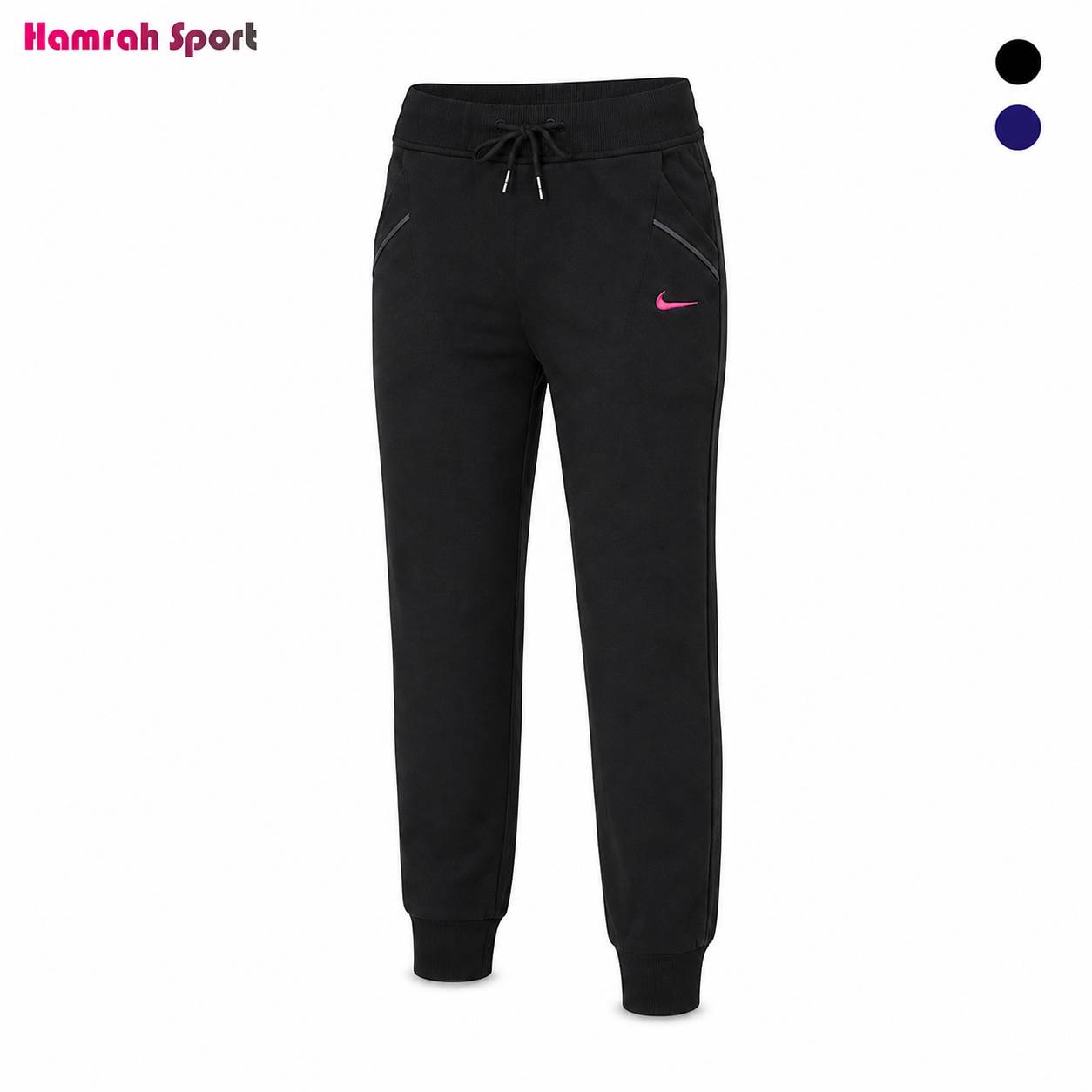 شلوار ورزشی زنانه نایک NIKE کد FC06 دمپا کش استرج تایلندی اعلا