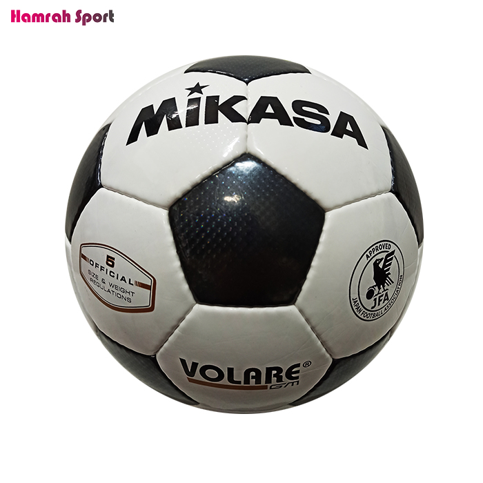 توپ فوتبال میکاسا MIKASA مدل SVC5011-WBK دوختی اعلا