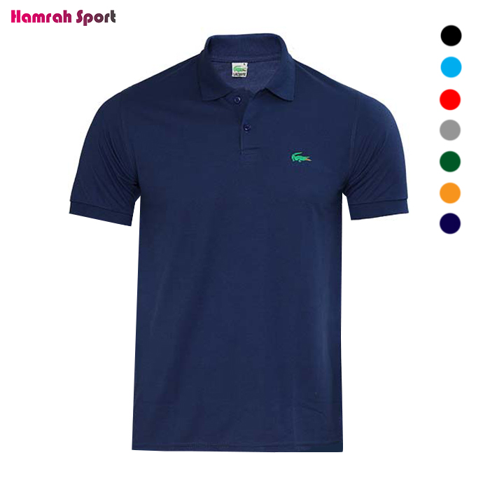 تیشرت مردانه یقه دار لاگوست LACOSTE پارچه جودون اعلا
