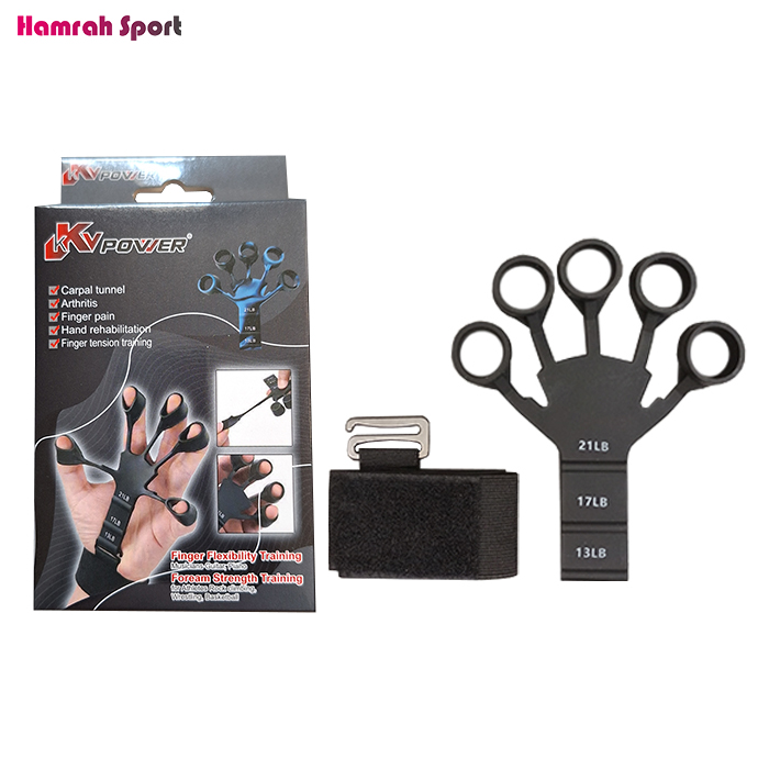 گریپستر قلاب فلزی TRAINER تقویت کننده انگشتان،مچ و ساعد اورجینال