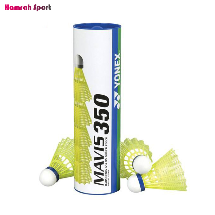 توپ بدمینتون یونکس سبز YONEX MAVIS 350 بسته 6 عددی