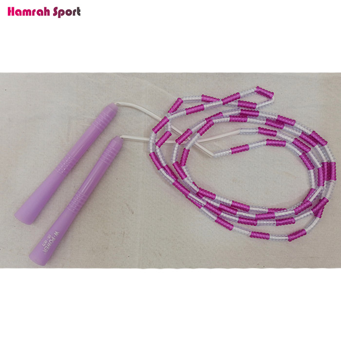 طناب ورزشی مهره ای ژله ای W.POWER کد L427