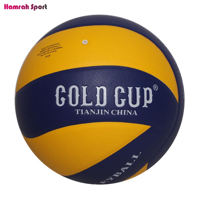 توپ والیبال گلدکاپ (GOLDCUP) سوزنی اصل مدل MGCV8