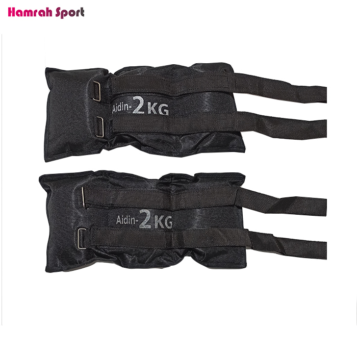 وزنه مچ دست و پا شنی 2 کیلویی آیدین - بسته 2 عددی هر کدام 1KG