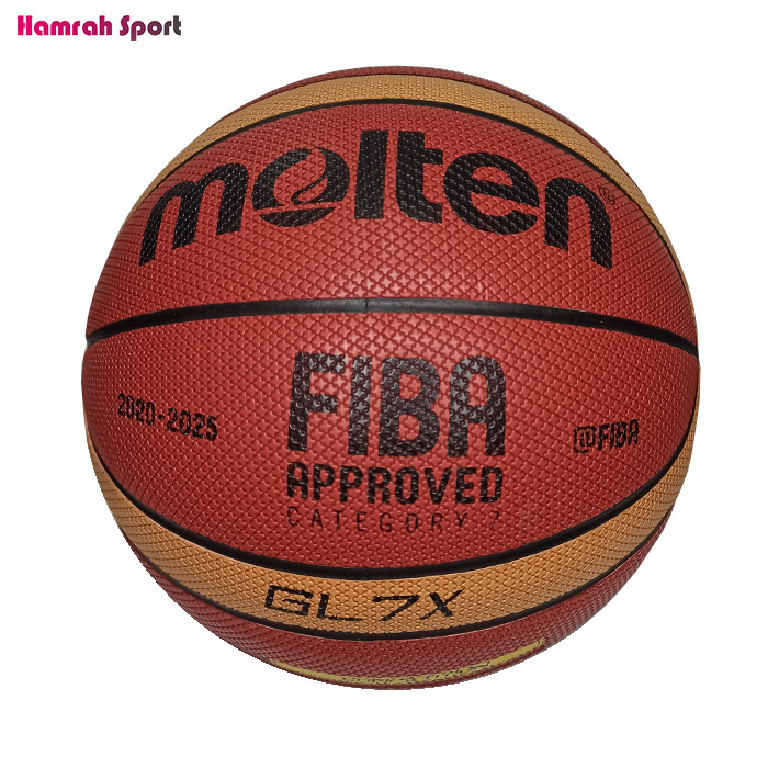 توپ بسکتبال مولتن مدل molten GL7X سایز 7 - چرمی اعلا