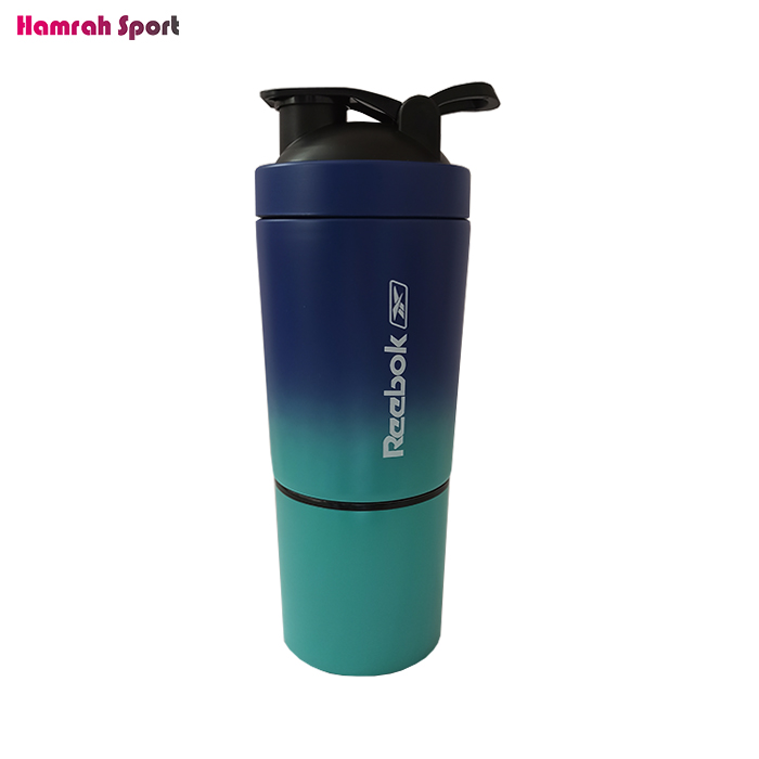 شیکر استیل بدنسازی ریباک Reebok مدل Rb/Sk-2pc دو تکه اعلا