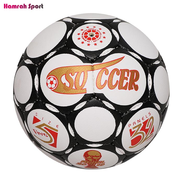 توپ فوتبال آسفالتی ساکر SOCCER - سایز 5 - مناسب فضای باز